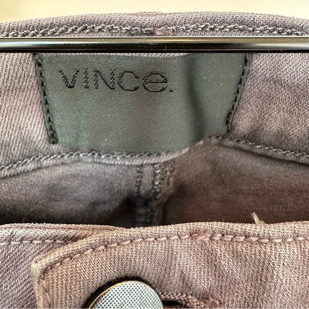 Vince Women’s Riley Legging Denim Jeans Charcoal Grey SZ 31